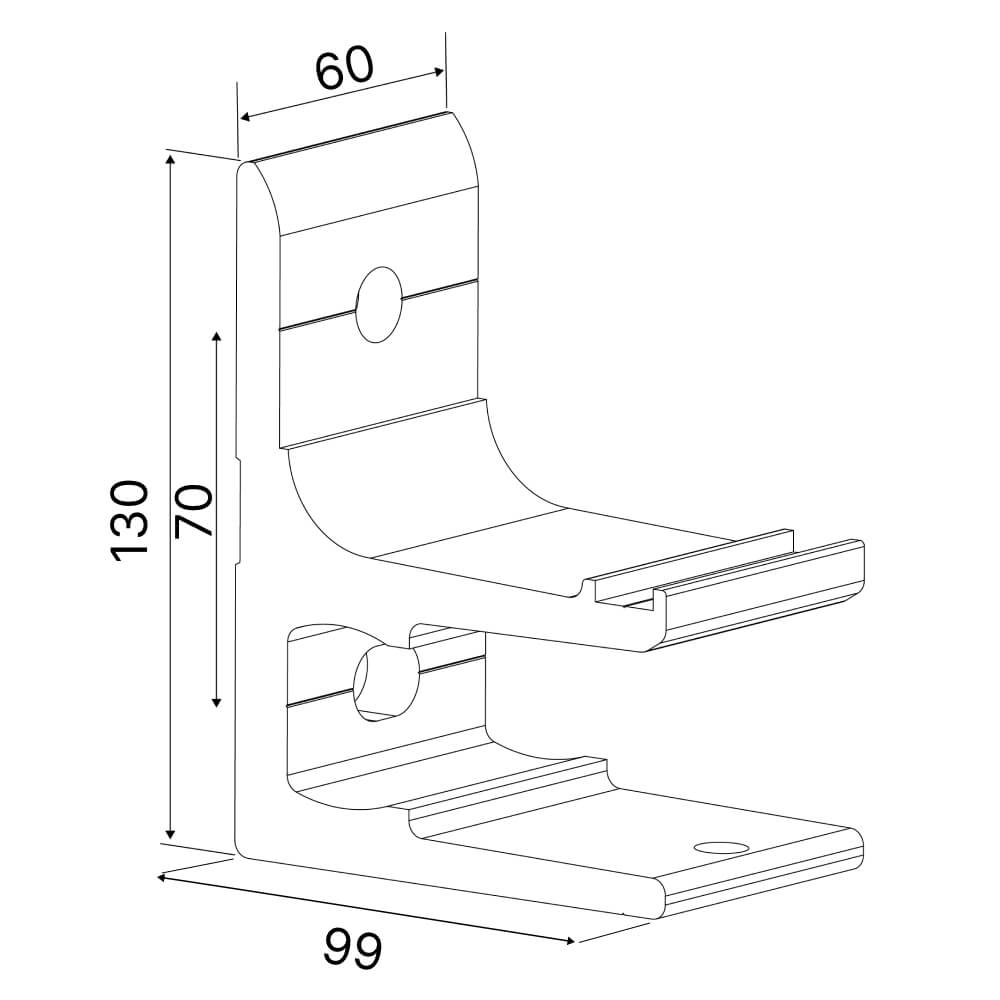 Markise Basic und Premium: Wandmontage 